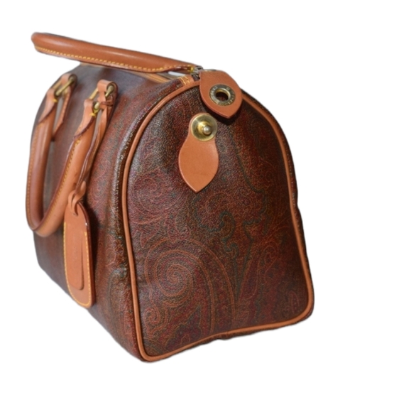 Etro Vintage Boston Bag 39 Paisley EUC - Picture 2 of 8